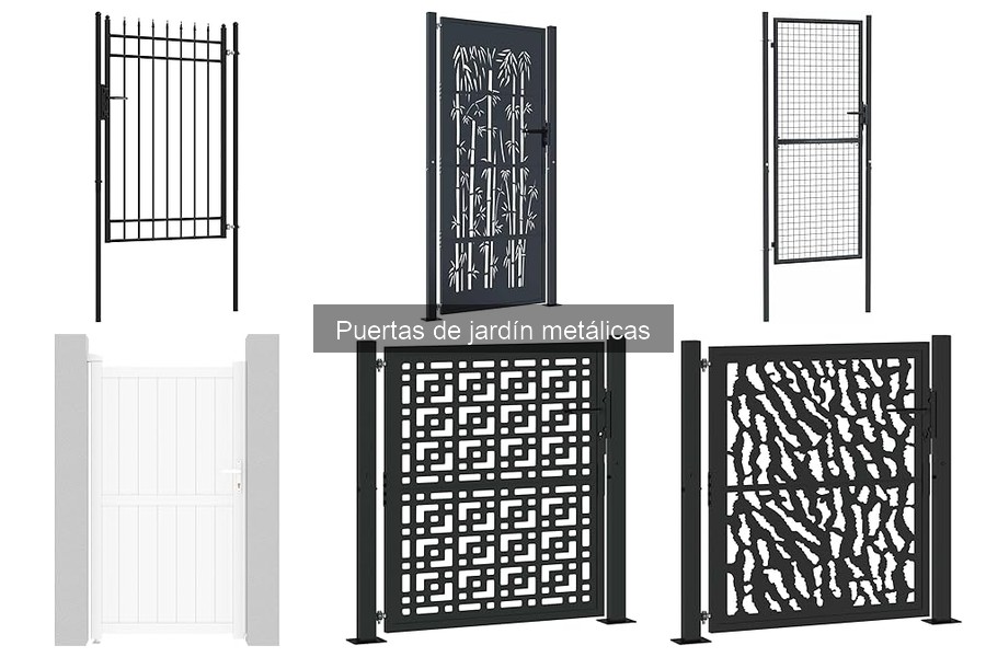Precios y Dónde Comprar Puertas de Jardín Metálicas
