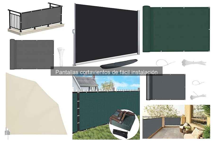 Problemas comunes al instalar pantallas cortavientos fáciles
