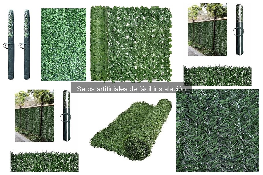 Problemas comunes al instalar setos artificiales y soluciones
