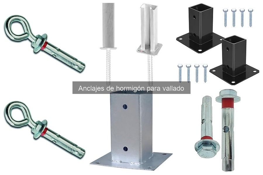 Problemas comunes al usar anclajes de hormigón para vallado