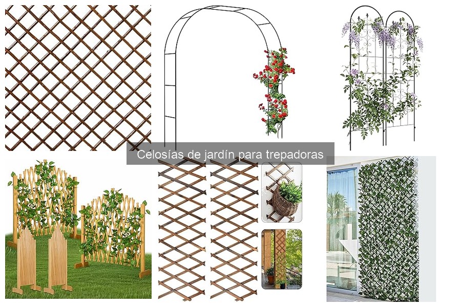 Problemas comunes con celosías de jardín y soluciones efectivas