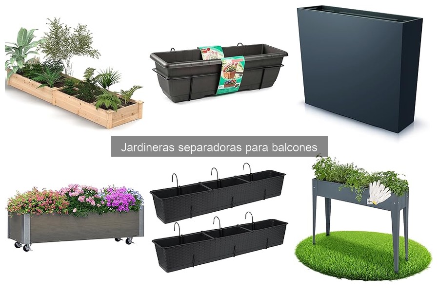 Problemas comunes con jardineras separadoras en balcones