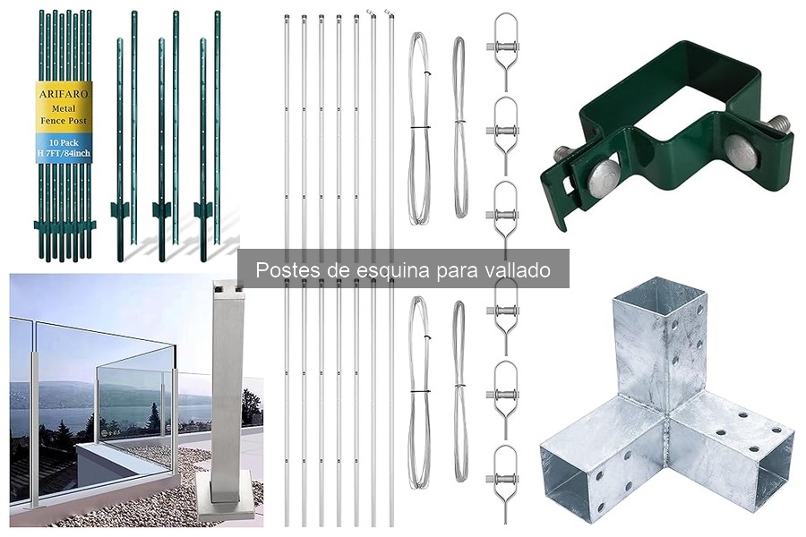 Problemas comunes con postes de esquina para vallado