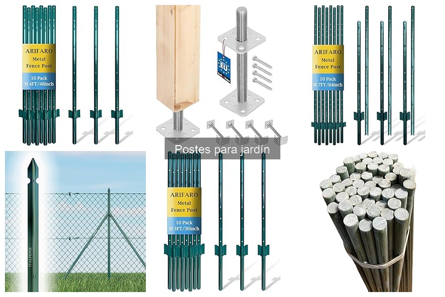 Problemas comunes con postes para jardín y cómo solucionarlos