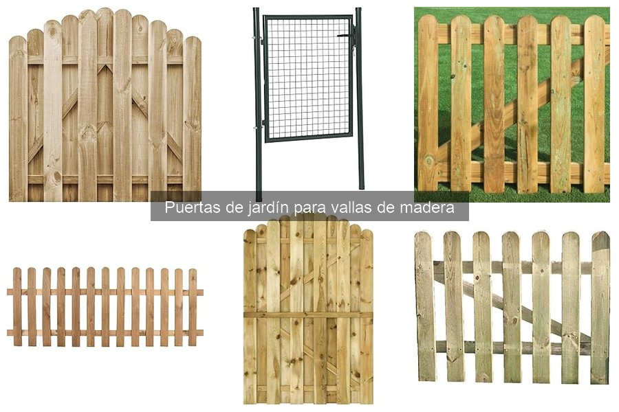 Problemas comunes con puertas de jardín de madera y soluciones