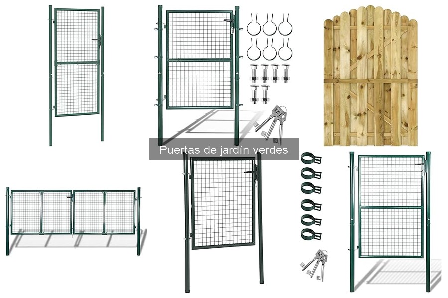 Problemas Comunes con Puertas de Jardín Verdes y Soluciones