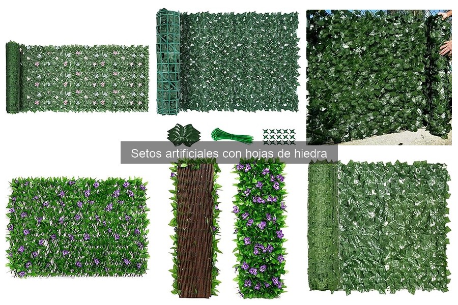 Problemas Comunes con Setos Artificiales de Hiedra y Soluciones