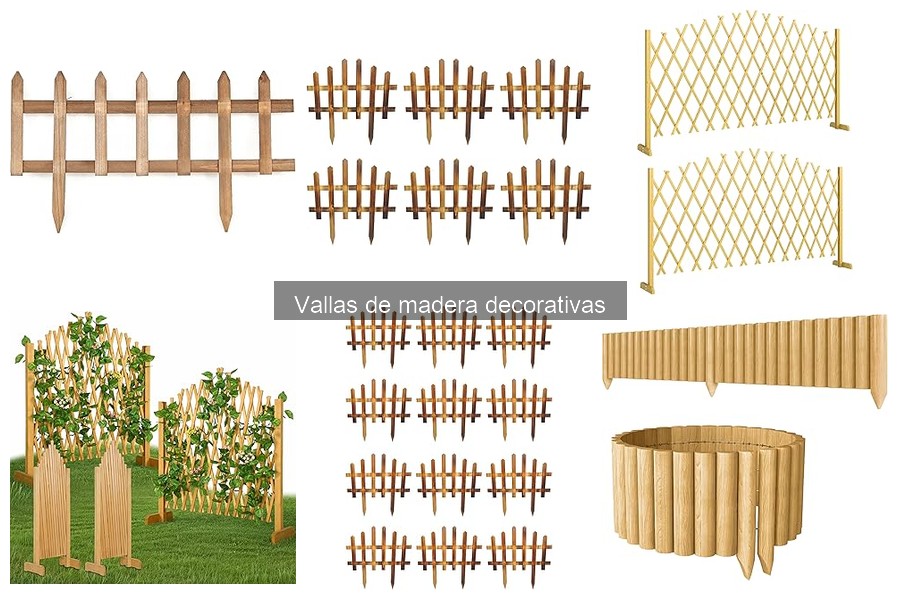 Problemas comunes con vallas de madera decorativas