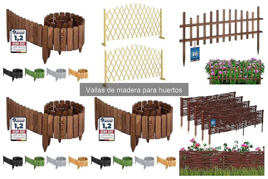 Problemas comunes con vallas de madera en huertos: soluciones