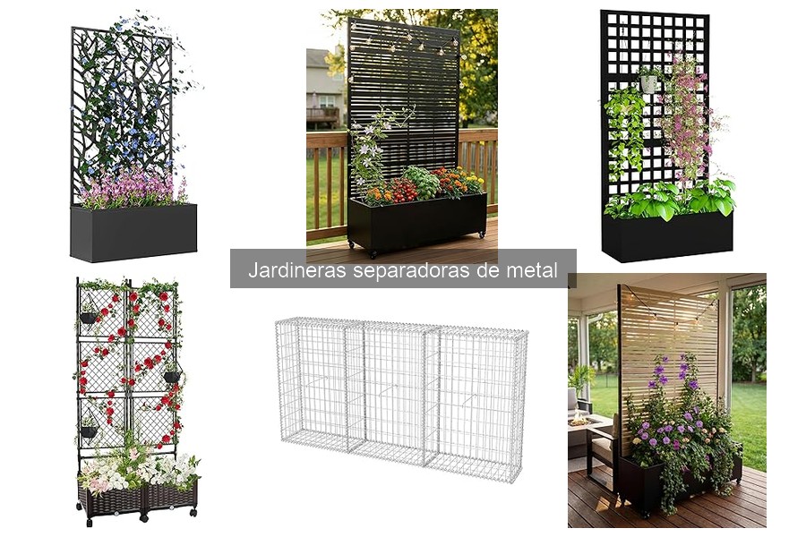 Problemas comunes de jardineras separadoras de metal
