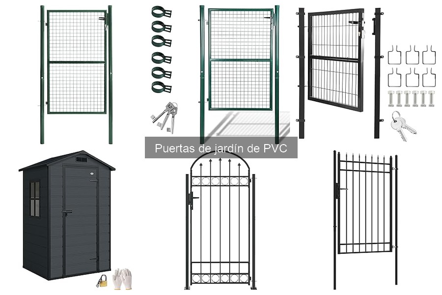 Problemas comunes en puertas de jardín de PVC y soluciones