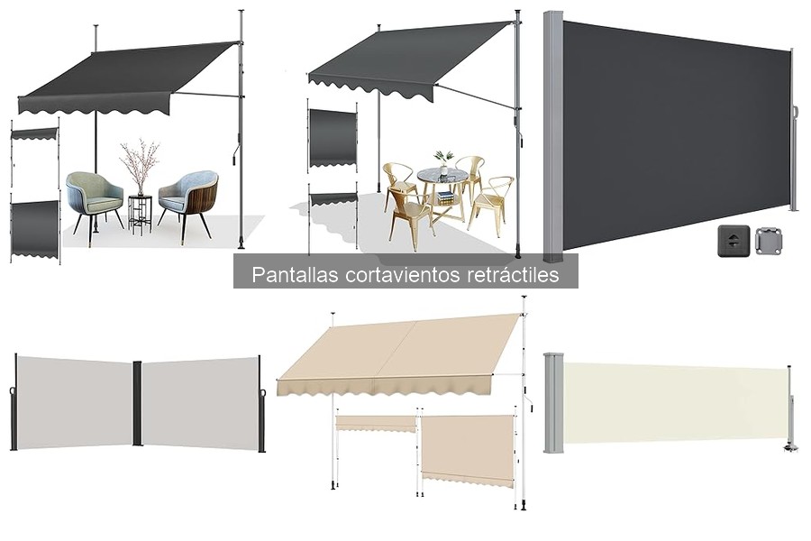 Problemas frecuentes con pantallas cortavientos retráctiles