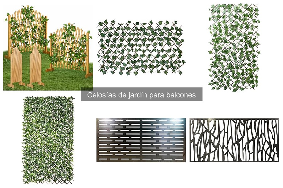 Pros y contras de las celosías plegables para jardines