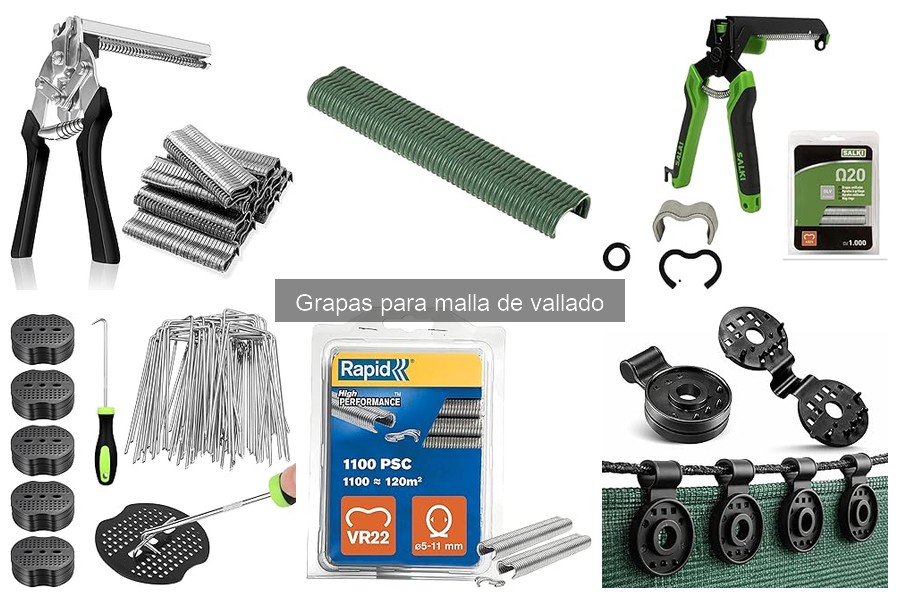 ¿Qué son las grapas para malla de vallado? Características y Usos