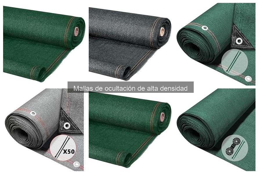 ¿Qué son las mallas de ocultación de alta densidad?