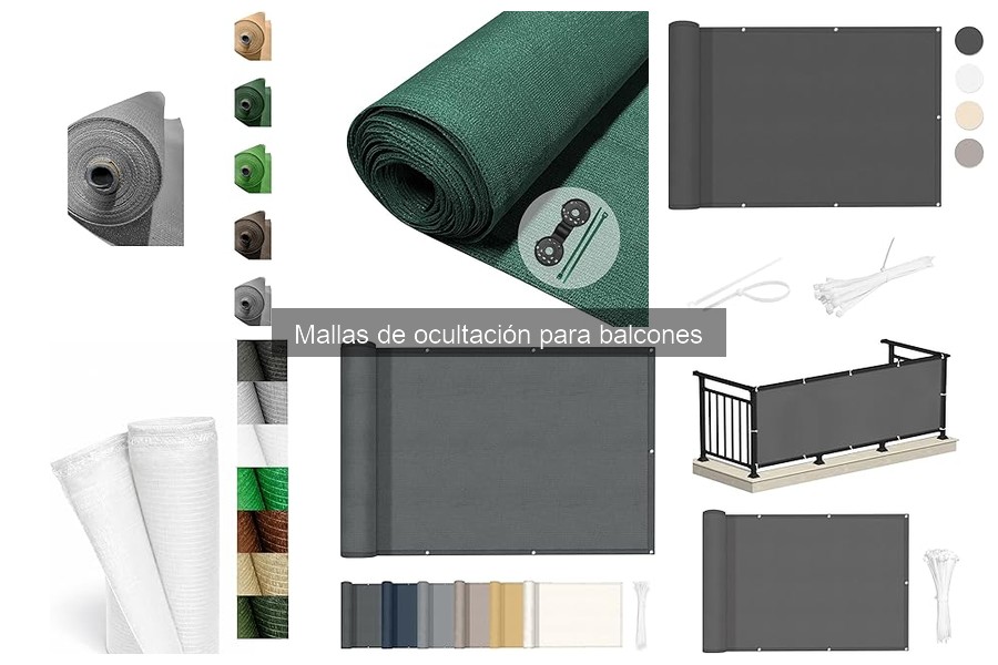 Qué son las mallas de ocultación para balcones: guía básica