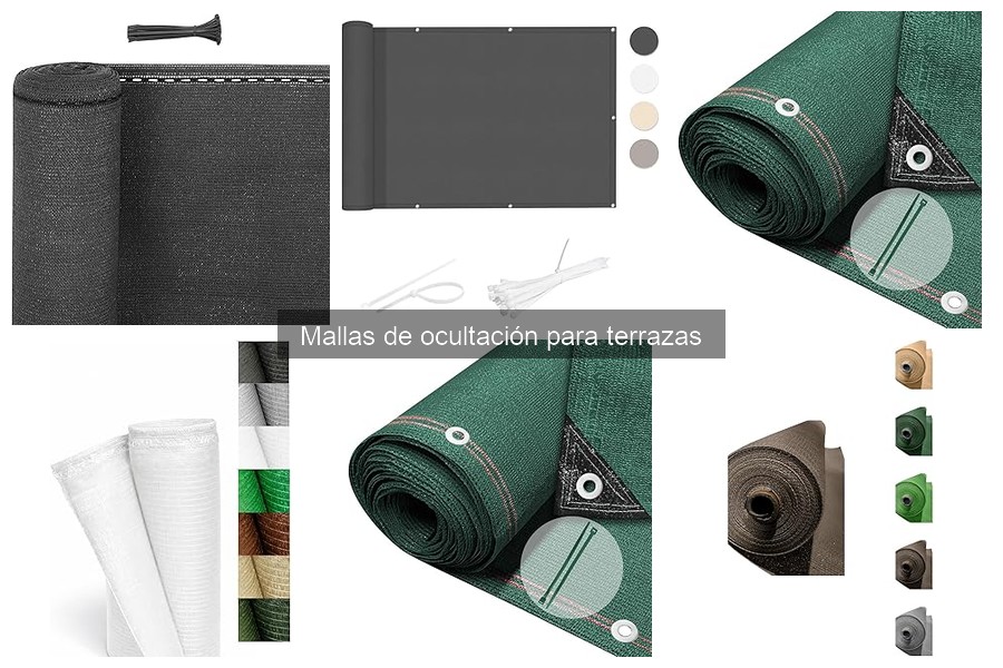 ¿Qué son las mallas de ocultación para terrazas?