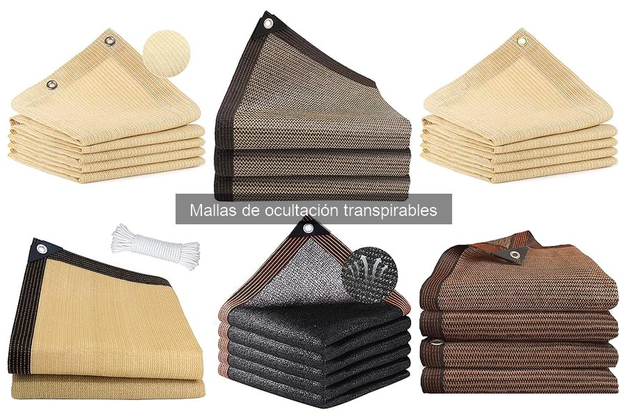 ¿Qué son las Mallas de Ocultación Transpirables?