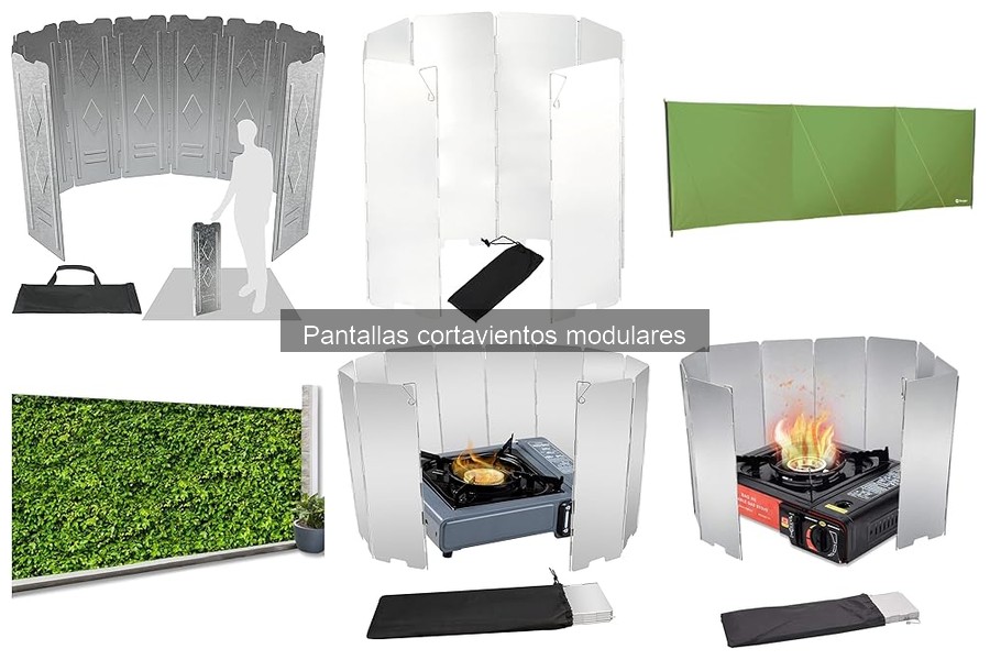 ¿Qué son las pantallas cortavientos modulares? Guía informativa