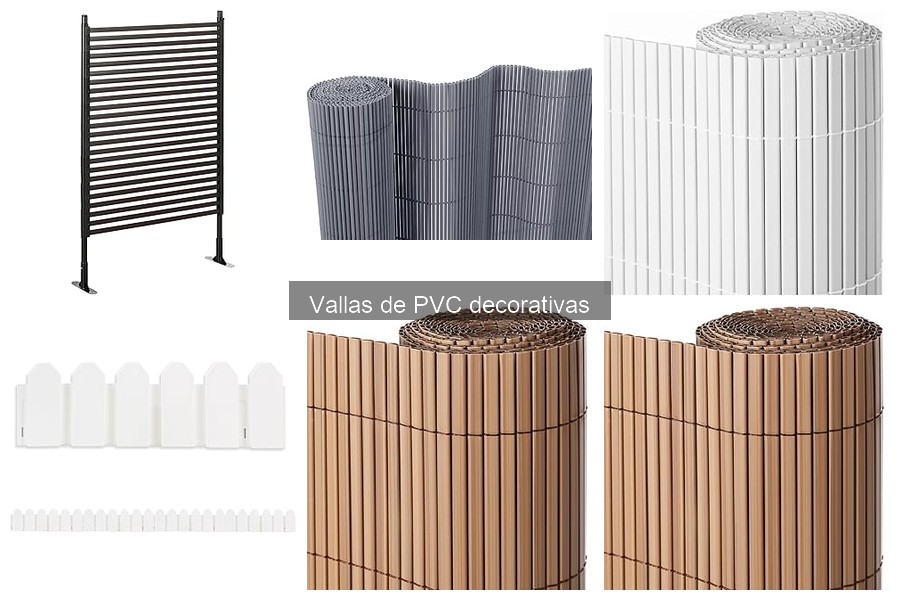 ¿Qué son las vallas de PVC decorativas? Ventajas y características
