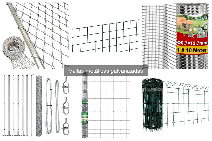 ¿Qué son las vallas metálicas galvanizadas? Características y ventajas