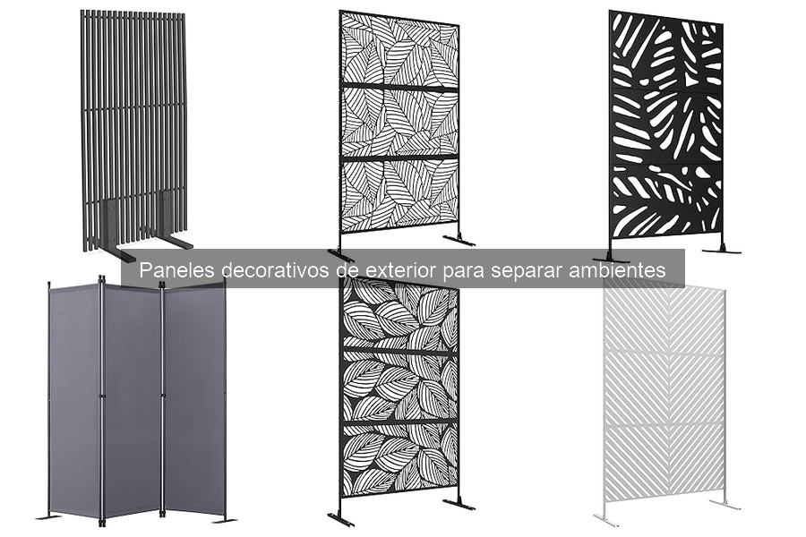 ¿Qué son los paneles decorativos de exterior? Guía completa