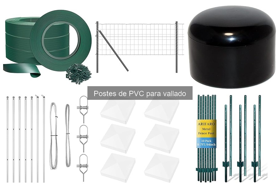 ¿Qué son los postes de PVC y sus aplicaciones en vallado?