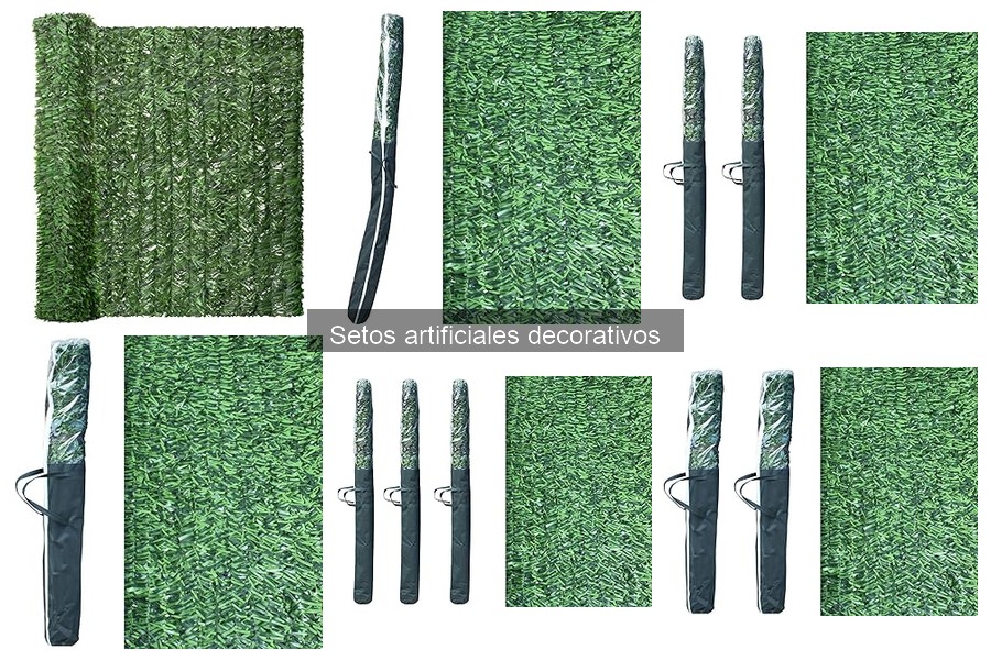 ¿Qué son los setos artificiales decorativos? Guía completa