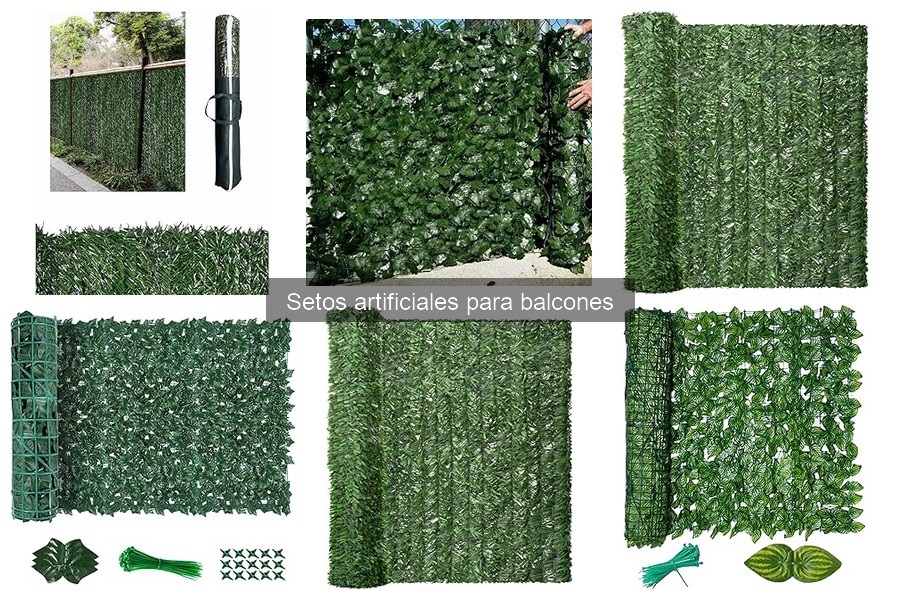 ¿Qué son los setos artificiales para balcones? Características y usos