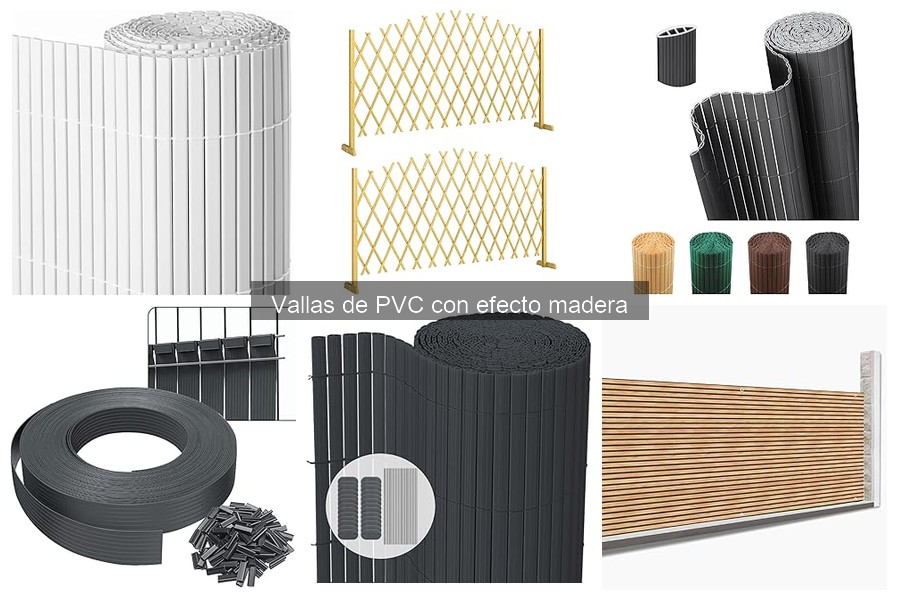 Repara vallas de PVC con efecto madera: métodos efectivos