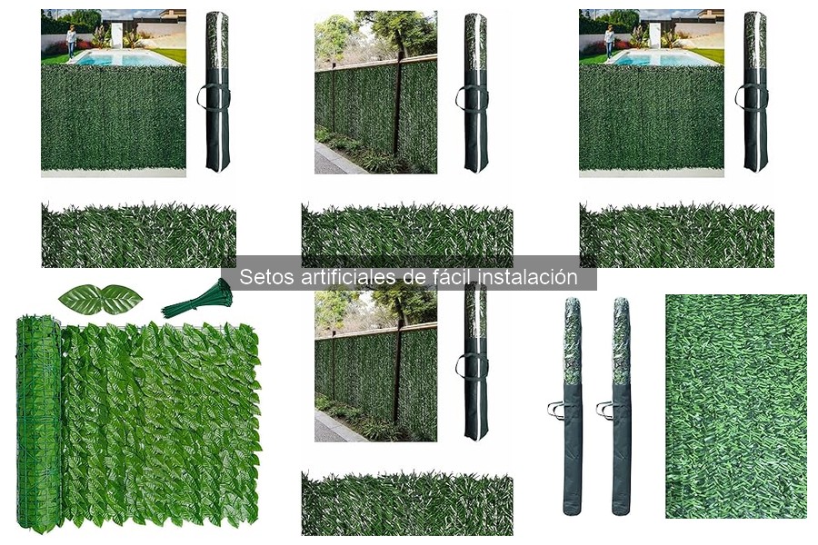 Setos Artificiales de Fácil Instalación: Todo lo que Debes Saber