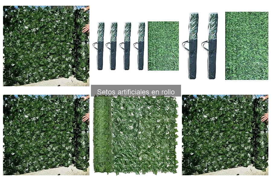 Setos artificiales en rollo: ¿opción ecológica viable?