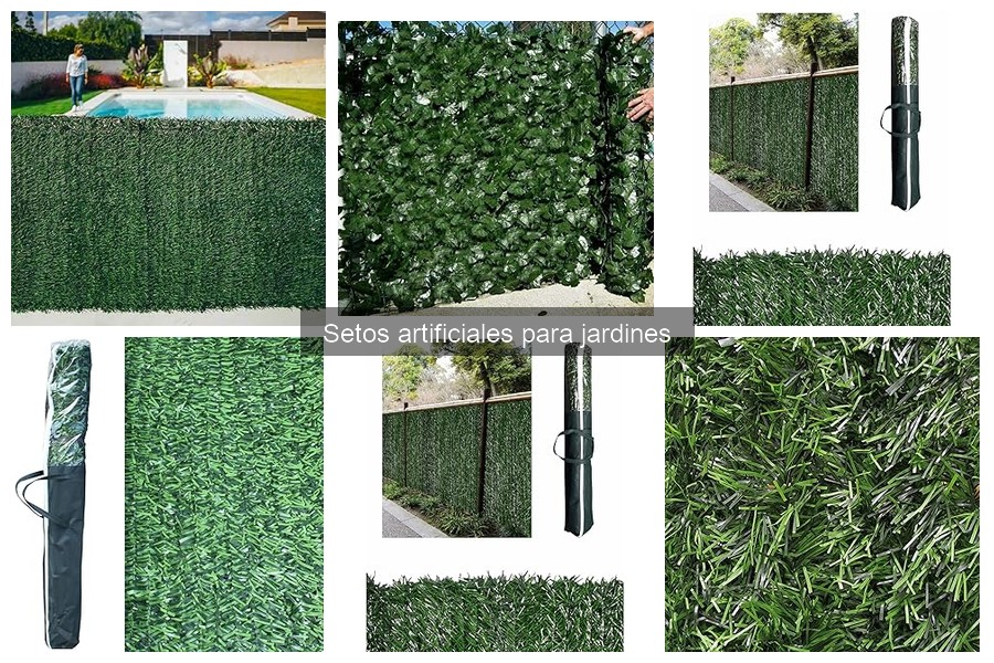Setos artificiales para jardines: estilos y consejos prácticos