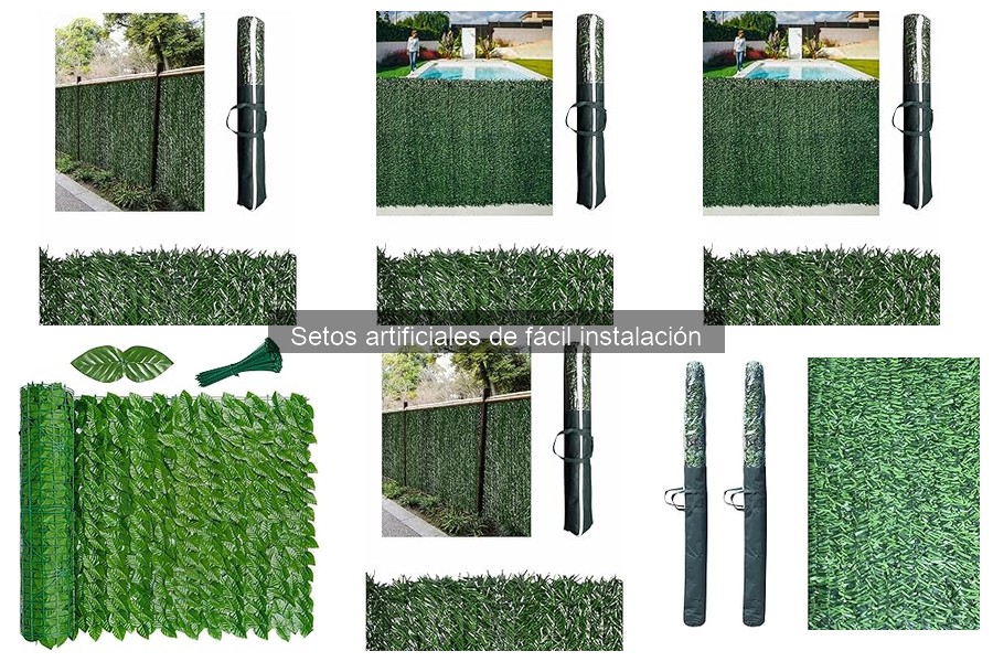 Setos Artificiales para Privacidad en Jardines Pequeños