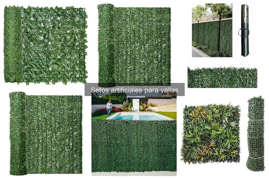 Setos Artificiales para Privacidad en Jardines y Patios
