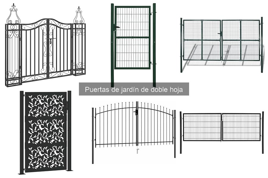Soluciones a Problemas Comunes con Puertas de Jardín de Doble Hoja