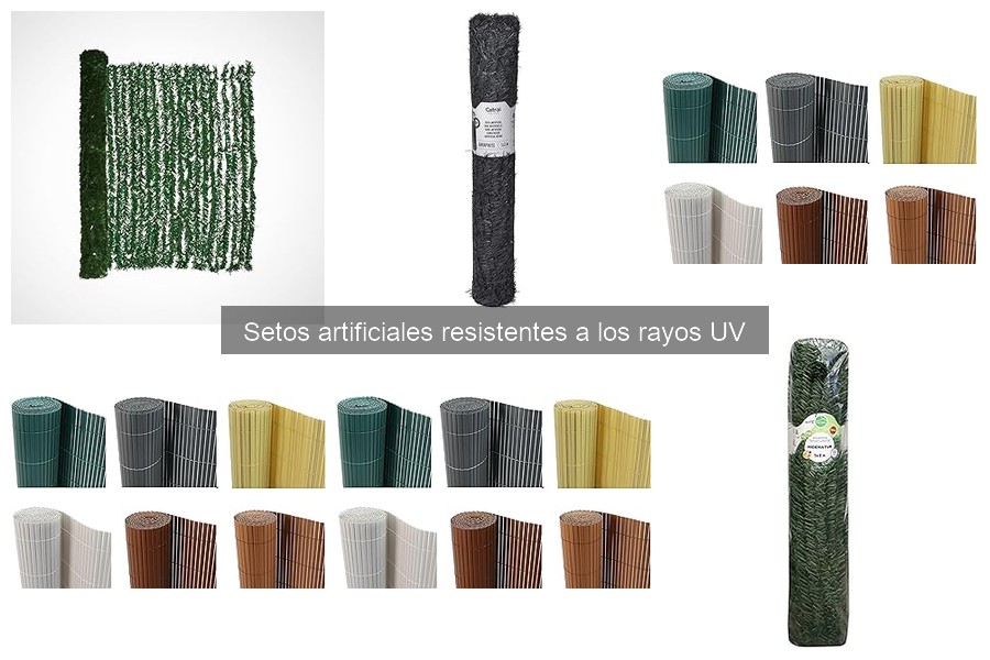 Soluciones a problemas comunes con setos artificiales UV