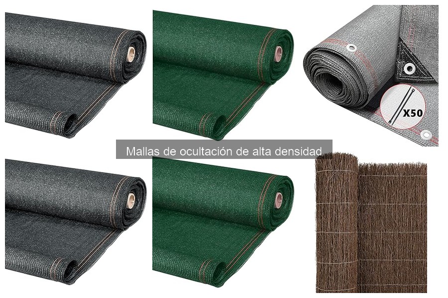 Testimonios sobre Mallas de Ocultación de Alta Densidad