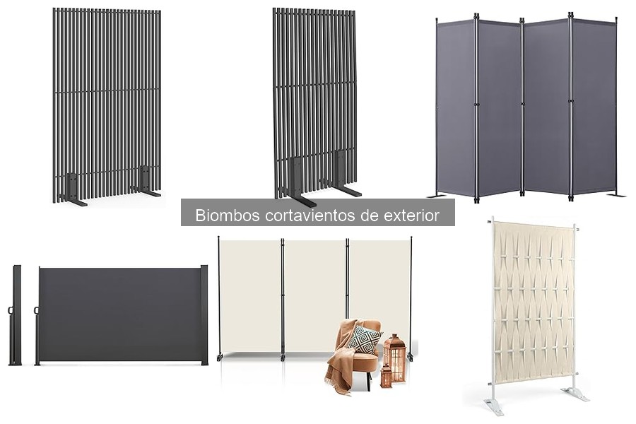 Tipos de Biombos Cortavientos para Exterior: Guía Completa