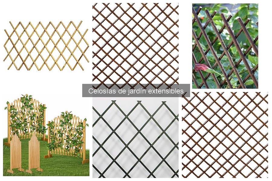 Tipos de Celosías de Jardín Extensibles: Guía Completa