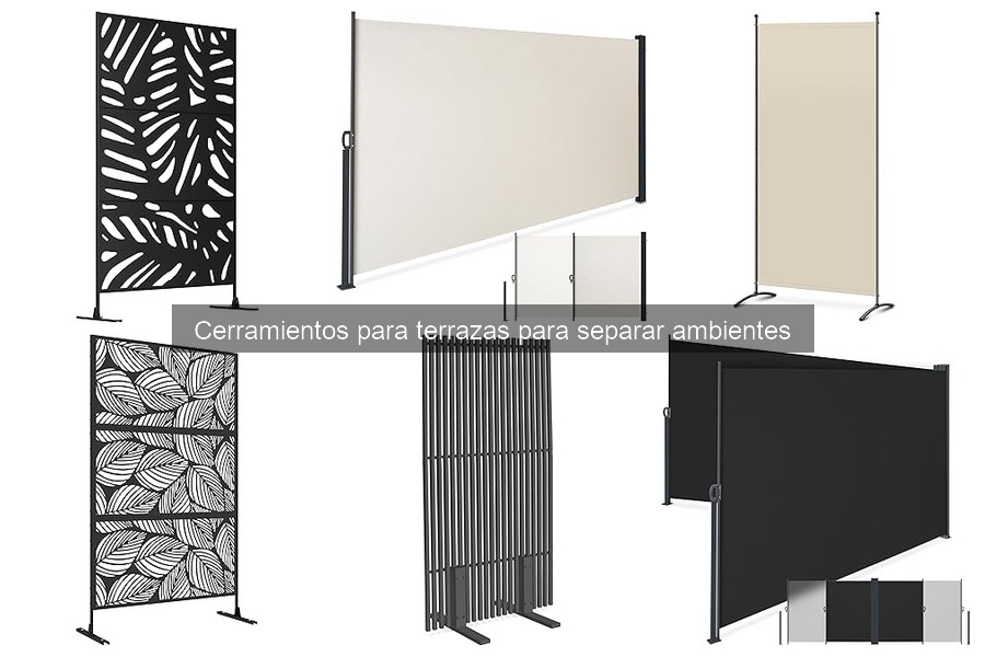 Tipos de cerramientos para terrazas: vidrio, madera y aluminio