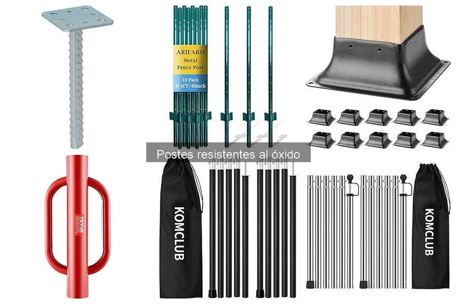 Tipos de Postes Resistentes al Óxido: Materiales y Especificaciones