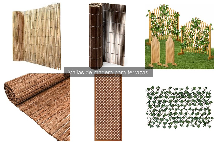 Tipos de Vallas de Madera para Terrazas: Características y Estilos