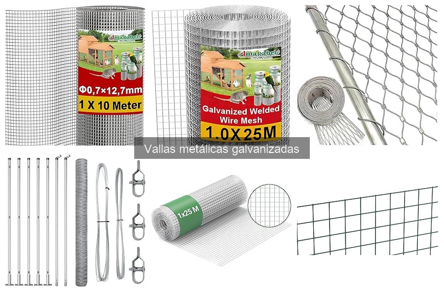 Tipos de Vallas Metálicas Galvanizadas para Tu Espacio