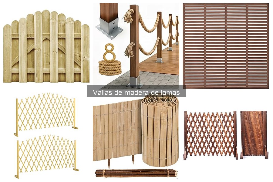 Tips de Decoración con Vallas de Madera de Lamas