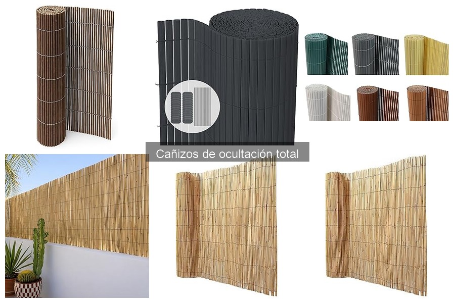 Todo sobre cañizos de ocultación total para tu jardín