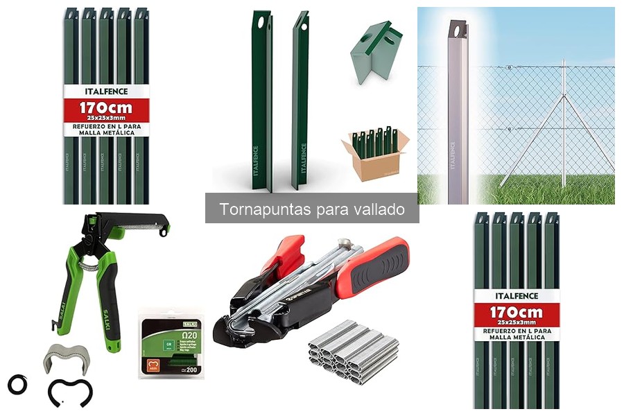 Tornapuntas para vallado: Mejora la seguridad de tu cercado