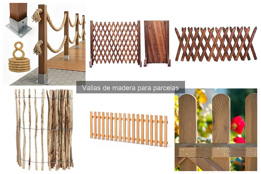 Vallas de Madera Decorativas para Jardines: Ideas Estéticas