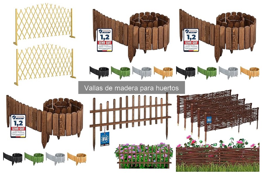 Vallas de Madera para Huertos: Características y Usos