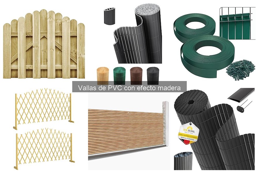 Vallas de PVC con Efecto Madera: Características y Beneficios